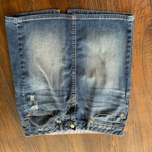 Jean skirt
